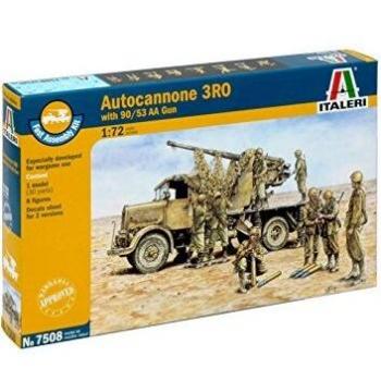 Italeri 7508S Autocannone 3RO and 90/53 AA Gun Set
