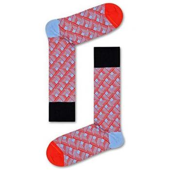 Calcetines Dressed Dimension Naranja - Happy Socks