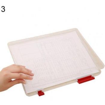 Contenedor Plástico Transparente para Papel A4