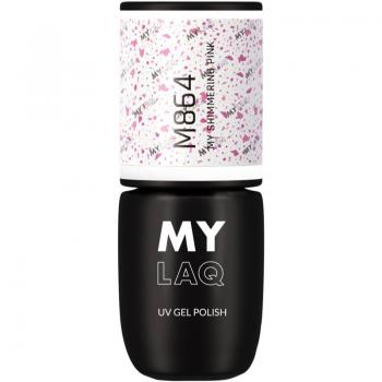 Uv Gel Polish Rosa Destellante 5 Ml