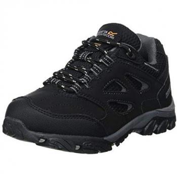 Regatta Trekkingschuhe Holcombe Lep Low Jnr RKF572 Schwarz