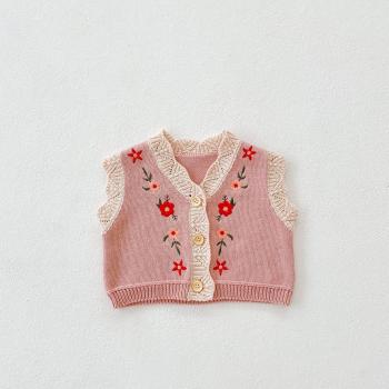 Chaleco Suave y Cálido para Niñas – Novedad Rosa 2022