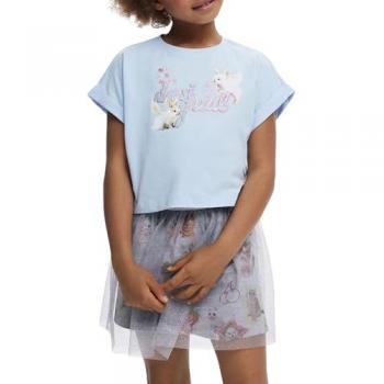 Camiseta Desigual Azul Claro