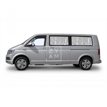 Termomanta Isoflex 4 Piezas para VW T5/T6 Chasis Largo - Aislamiento Térmico Lateral