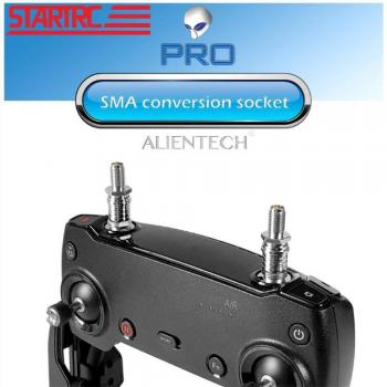 ALIENTECH-Refuerzo de señal con adaptador QMA-SMA