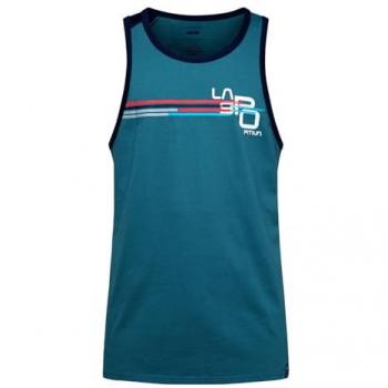 La Sportiva Männesk Striper Cube Tank Hurricane/Dyb Sjør