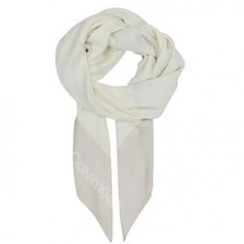 Foulard Donna Calvin K60K611710 DARK ECRU
