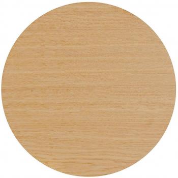 Envostar Luna Wood applique murale en chêne, diamètre 30 cm