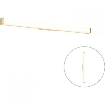 Lampada da parete LED per bagno 92 cm in ottone - Cascada