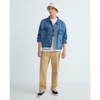 Pantalone Chino Hugo Zayn22 Blu M/Bianco 36