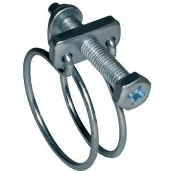Collier à double fil W4 - Inox - ø35 mm - 40 mm - Lot de 50 - ACE