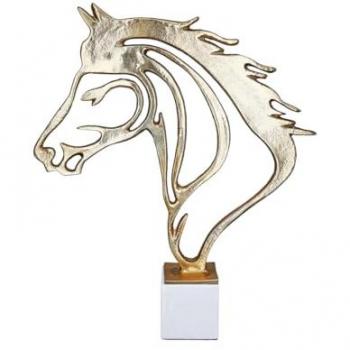 Estandarte Equino en Brillo Dorado