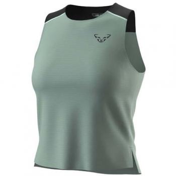 Dynafit Sky No‑Sleeve Shirt – Jadelite, XS, Female