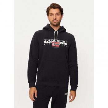 Napapijri Felpa Senza Zip Nera Uomo