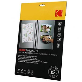 Kodak Assorted Magnetic Laminating Pouches - 150 Micron - 10 Count