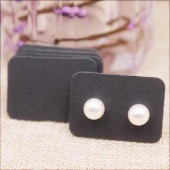 Tarjeta de papel para pendientes, 100 Uds., coloridos, 3,5x2,5 cm, diseño DIY
