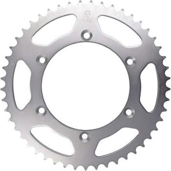 **Corona Trasera JT Sprockets 525 JTR76543 en Acero Plateado