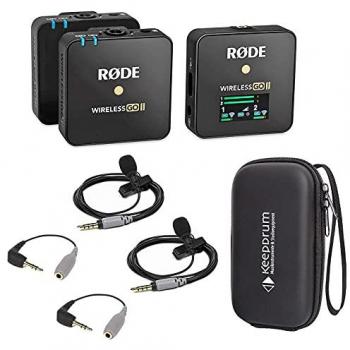 RØDE Mikrofon Wireless GO II - 2x Smartlav+ - 2x SC3 und Softcase