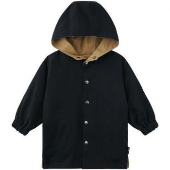 Kids Casual Letter Print Trench Coat