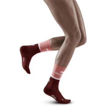 Compressiesokken Middellange Duur Dames CEP V4 - Blauw/Rood