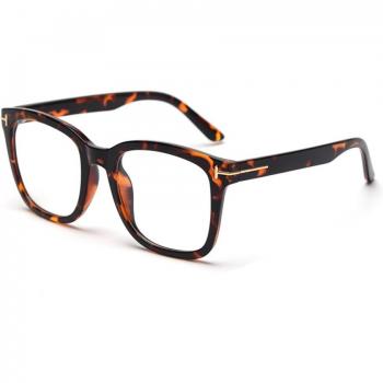 Kachawoo Blue Light Blocking Prescription Glasses - Transparent Square Frames