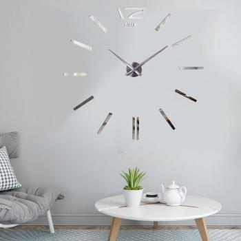 Pegatina Reloj Acero Luminiscente Grande