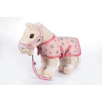 Rosa Luna Cuddle Pony Completo di Accappatoio e Coperta