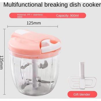 Compact Hand‑Chop Vegetable Slicer