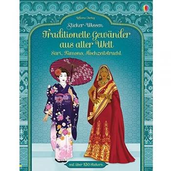 Sticker-Wissen: Traditionelle Gewänder aus aller Welt: Sari, Kimono, Hochzeitstracht