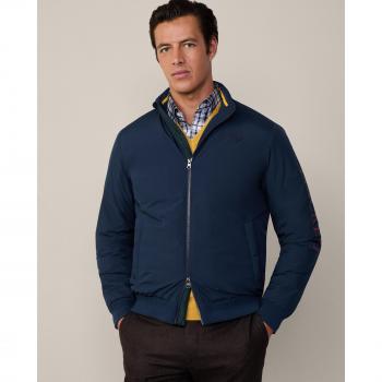 Ropa hombre Chaquetas Hackett Chaqueta Logo Azul