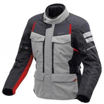 T-UR - Giacca Lapland HYDROSCUD® Light Grigio/ Dark Anthracite Nero,Grigio,Rosso 3XL