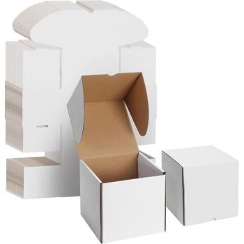 Confezione Spedizione Cartone Bianco 16x16x16 cm – 20 pezzi