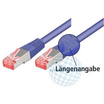 Catégorie 6 S‑STP (PIMF) violet, câble de 10 m, fin