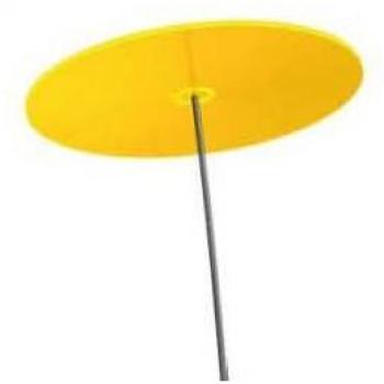 Solarfänger Cazador del Sol® – Gelb, 20 cm Durchmesser, 1,75 m