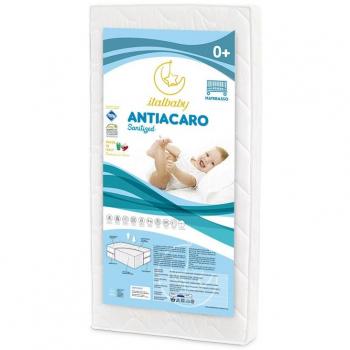 Il materasso antiacaro da 60x120 con spessore 12 cm, ideale per lettini Italbaby