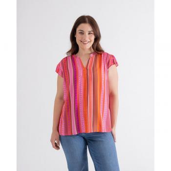 October Blusa estampado tribal