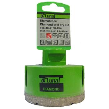 Luna 212921100 Wiertło diamentowe 76 mm M14 – szlifierka kątowa