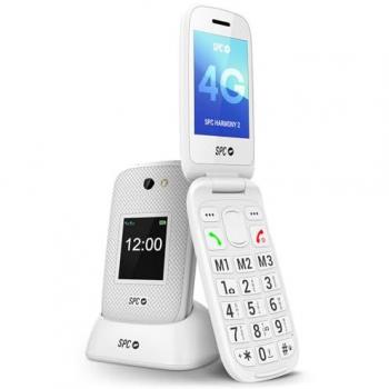 SPC Harmony 2 – Cellulare con tasti 2,80”, 1,23 Mpx, 4G bianco
