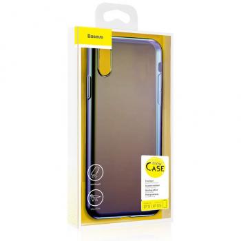 Funda Transparente Brillante Baseus para iPhone Xs