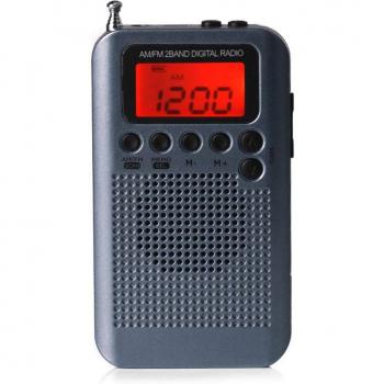 AM/FM Pocket Radio with 40mm Driver Speaker