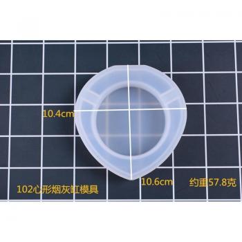 Crystal Epoxy UV Resin Ashtray Mold