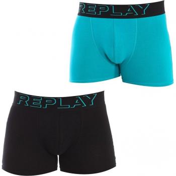 Rewind Boxers I101233 2 Pezzi Nero/Blu S