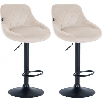 Tabouret Noir Métal – Décoshop26
