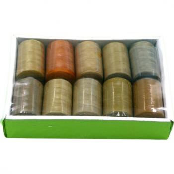1000 Yard Polyester Thread Rolls - 60/42/24 Colors for Home Sewing