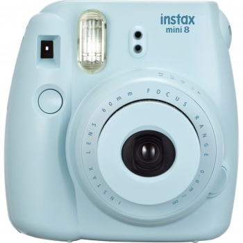Fujifilm Instax Mini 8 - Cámara instantánea de color azul