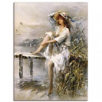 Artland Poster »Wasserseite«, Frau, 1 St., in verschiedenen Größen