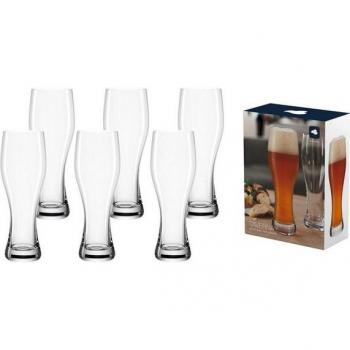 Leonardo Weizenbiergläser Taverna 6er Set 0,33 l
