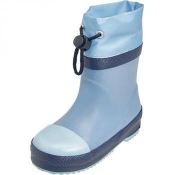 Stivale in gomma Playshoes azzurro foderato