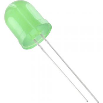 TRU COMPONENTS 1577364 Green LED 10mm Wired 3250 mcd 50° 20mA
