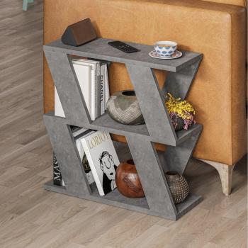Lazena Modern Side End Coffee Table Multipurpose - Grey